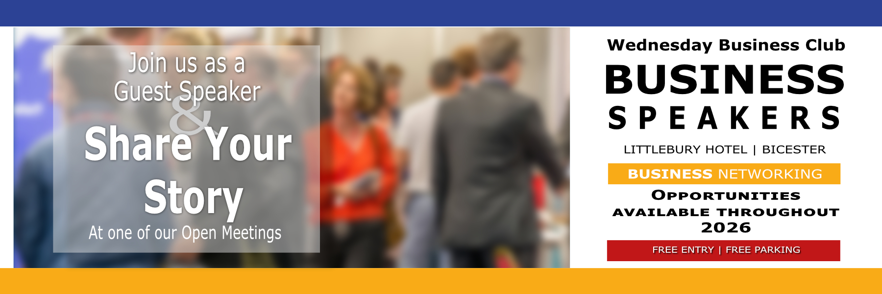 Speaker Opportunities